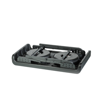 WEDO® Sitzset SITTOGO NXT Hocker: ABS Kunststoff, Tisch: PE/Aluminium schwarz