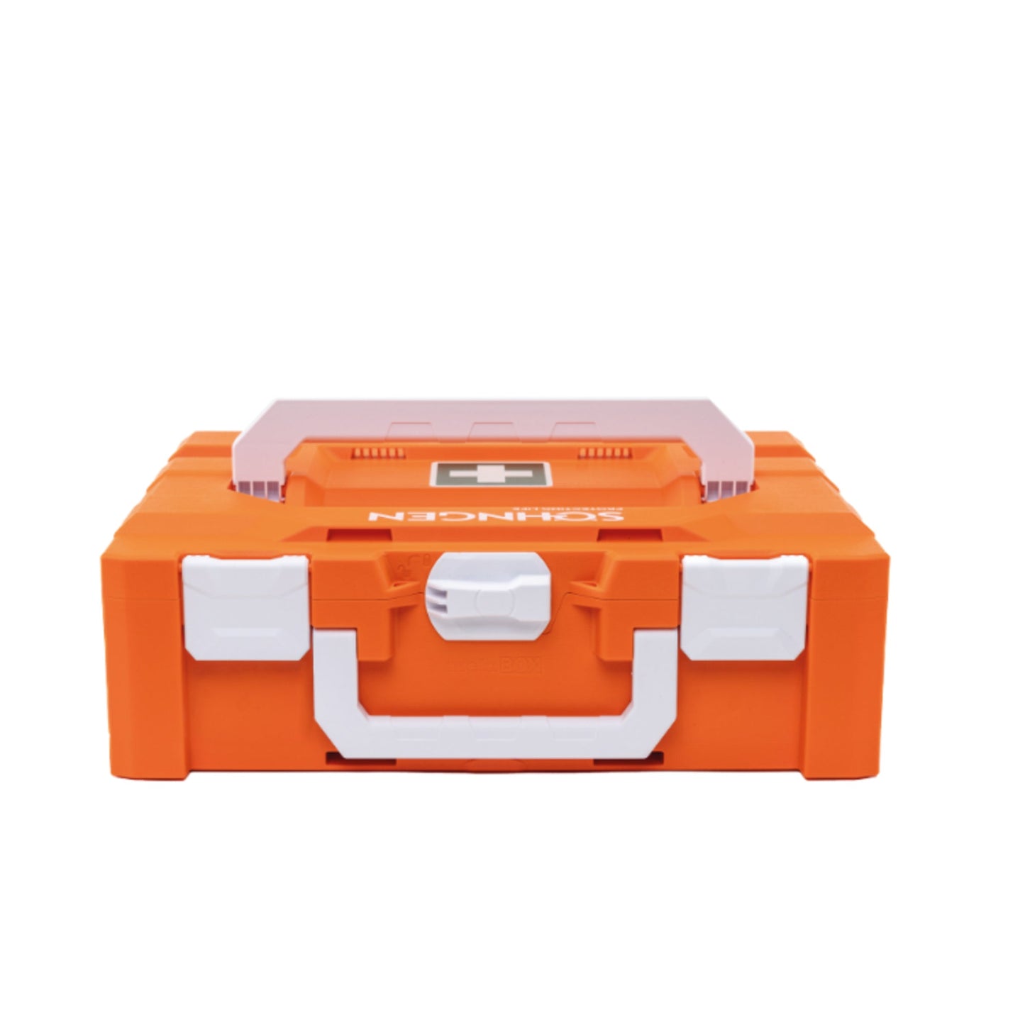 SÖHNGEN® Erste Hilfe Koffer metaBOX 44,6 x 14,5 x 34,6 cm (B x H x T) DIN 13157 orange