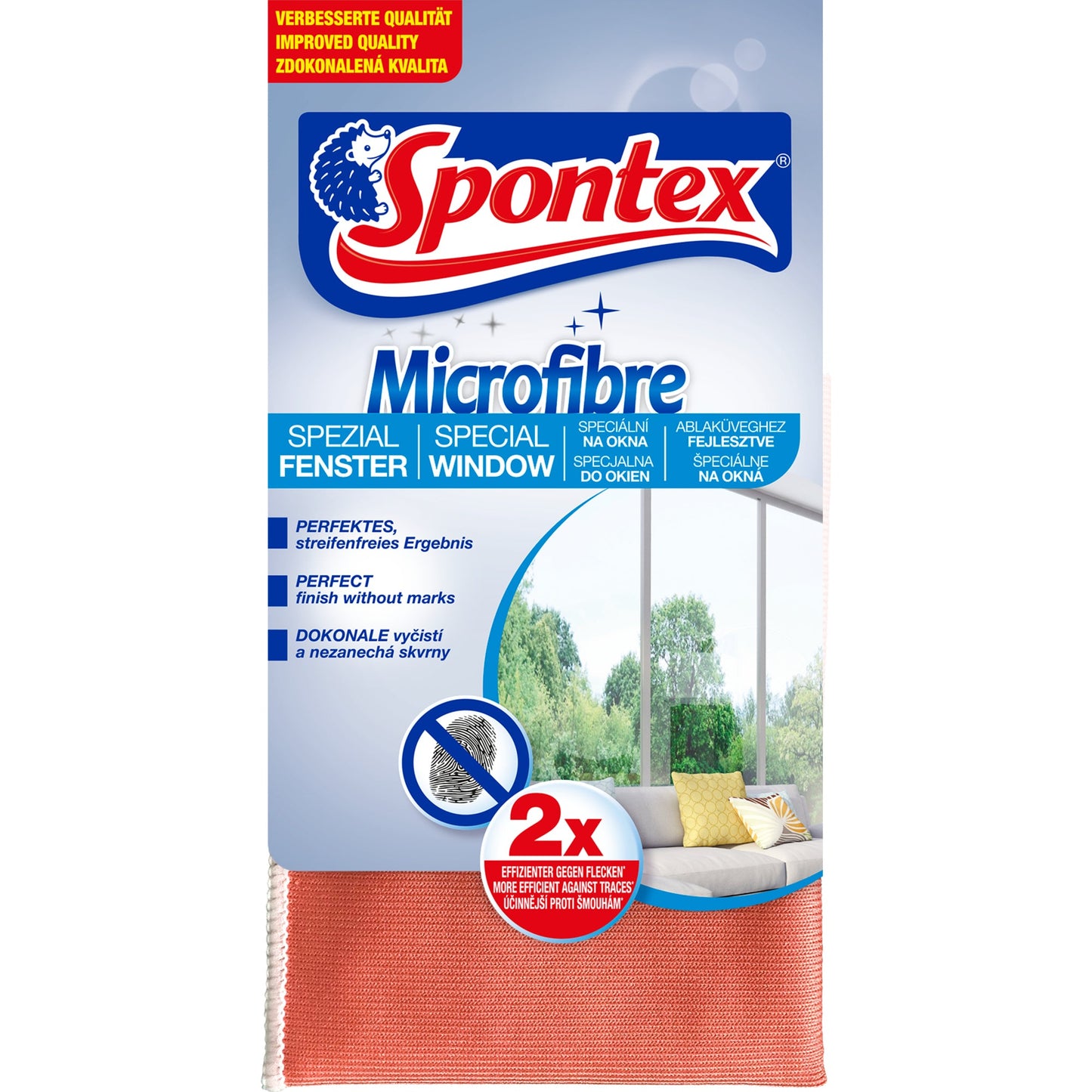 Spontex Fenstertuch Microfaser 19700145