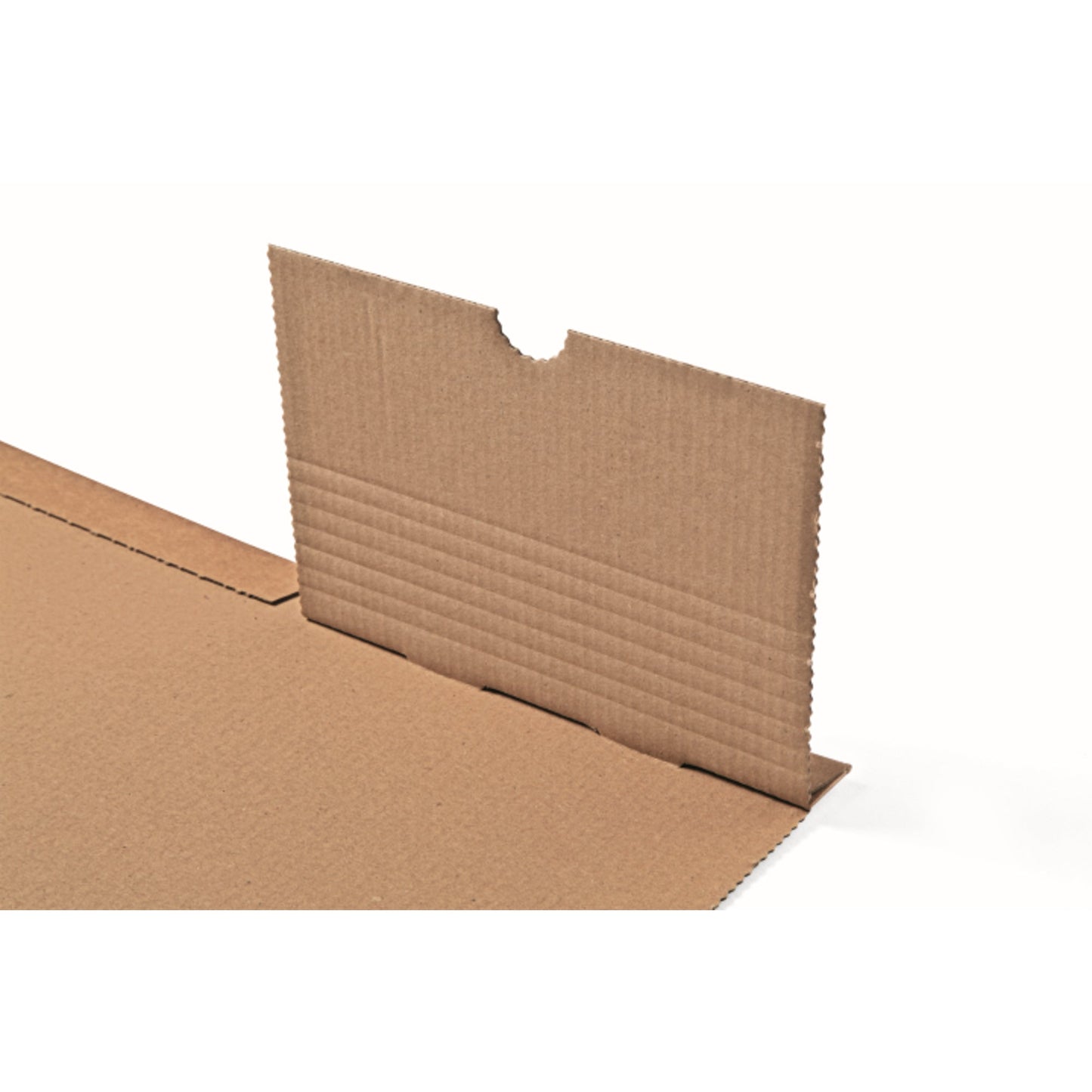 ColomPac® Versandkarton Innenmaße: 30,7 x -7,5 x 24,5 cm (B x H x T) Außenmaße: 35 x -7,8 x 25 cm (B x H x T) Kraftliner Wellpappe 1-wellig braun