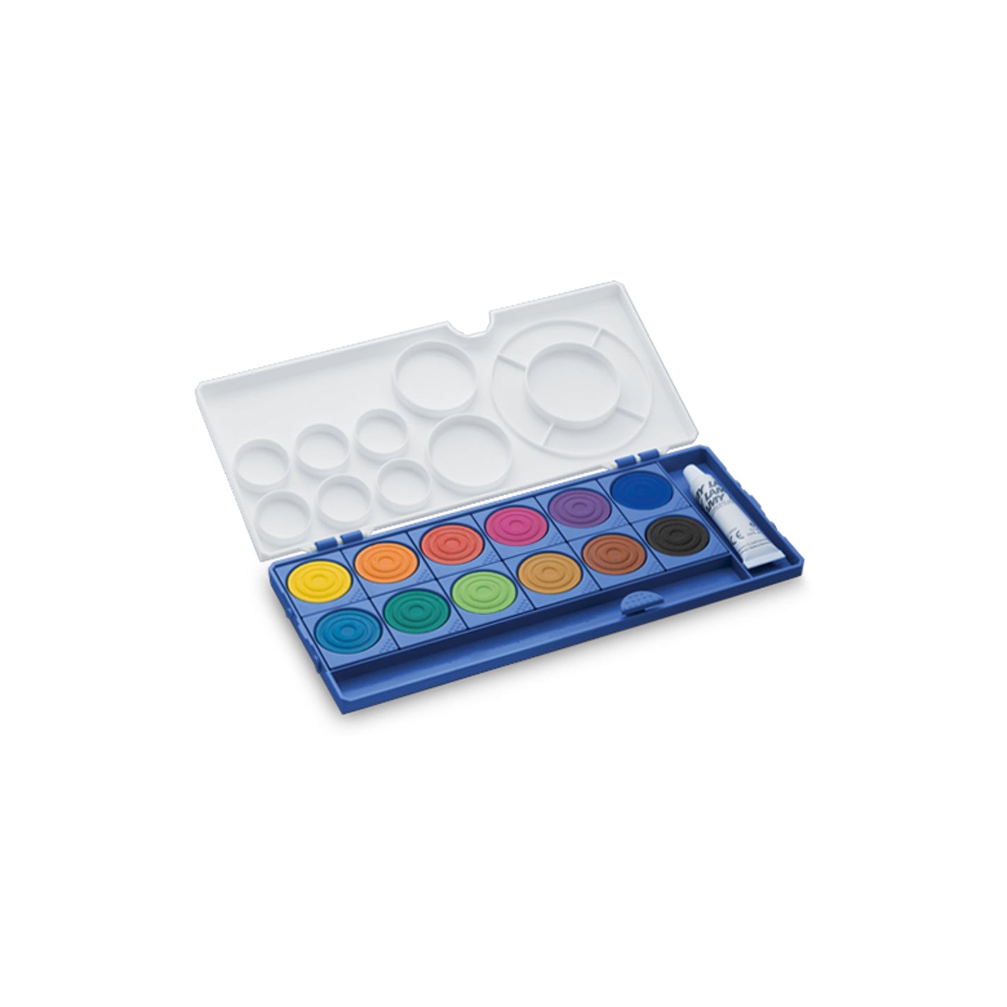 Lamy Farbkasten aquaplus 12 Farben farbig sortiert Kunststoff