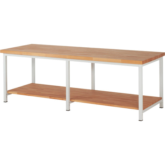 RAU Werkbank 8000 2.500 x 840-1.040 x 900 mm (B x H x T)