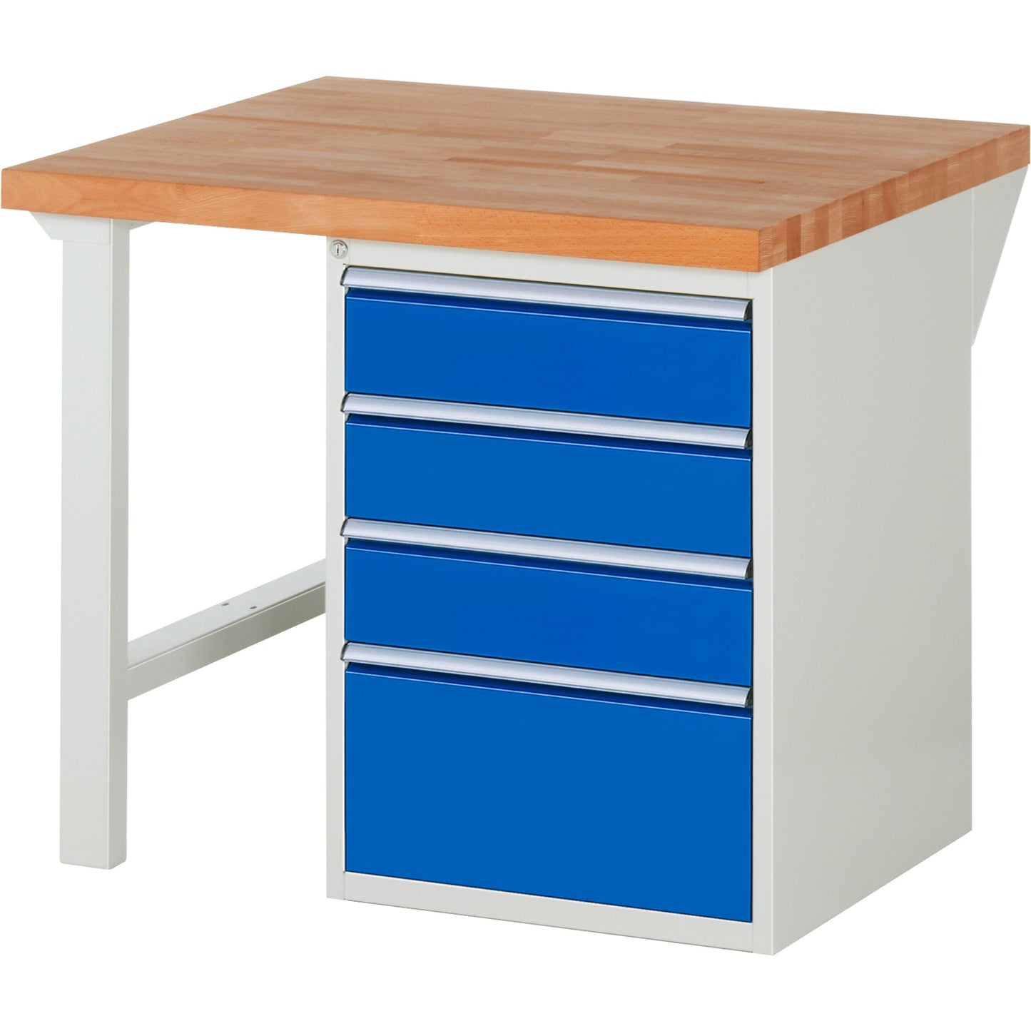 RAU Werkbank 7000 1.000 x 890 x 900 mm (B x H x T) enzianblau lichtgrau