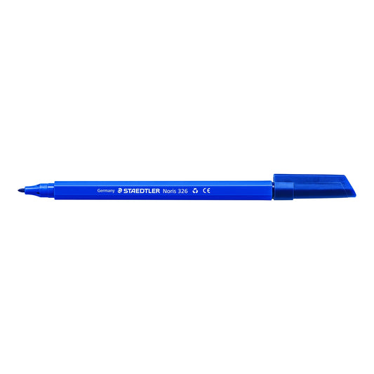 STAEDTLER® Fasermaler Noris 1mm blau auswaschbar