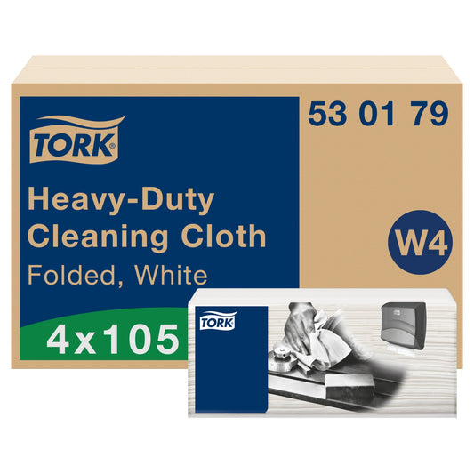Tork Wischtücher Extra Stark 35,5 x 10,5 cm (B x L) Papier weiß 105 St./Pack.