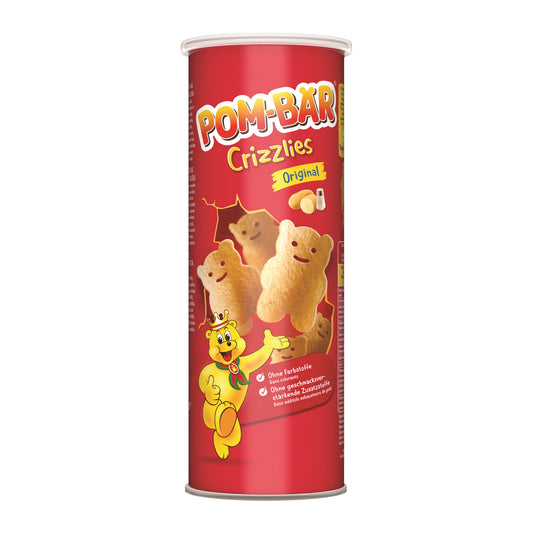 Pom-Bär Chips Crizzlies Original 150 g/Pack.
