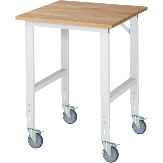 RAU Arbeitstisch Tom 750 x 910-1.230 x 800 mm (B x H x T)
