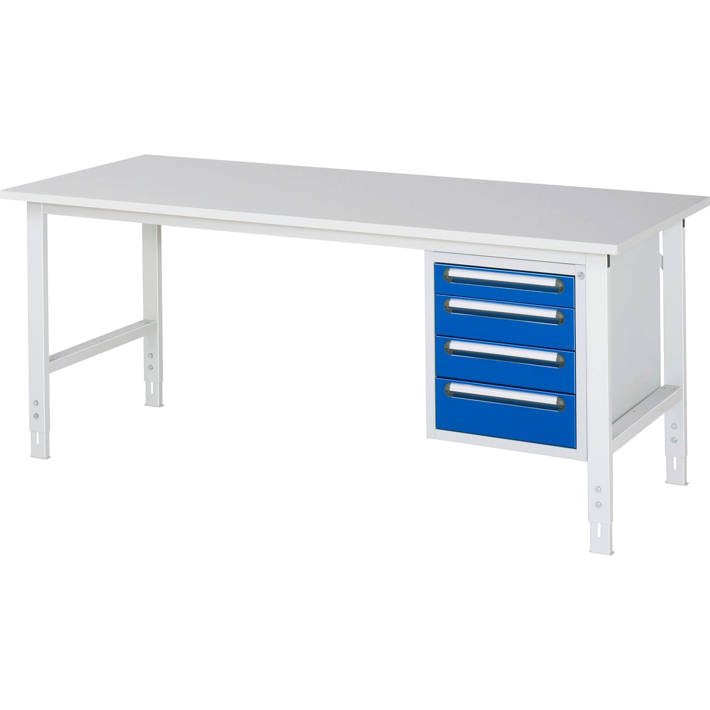 RAU Arbeitstisch Tom 2.000 x 760-1.080 x 800 mm (B x H x T)