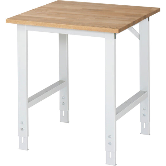 RAU Arbeitstisch Tom 750 x 760-1.080 x 800 mm (B x H x T)