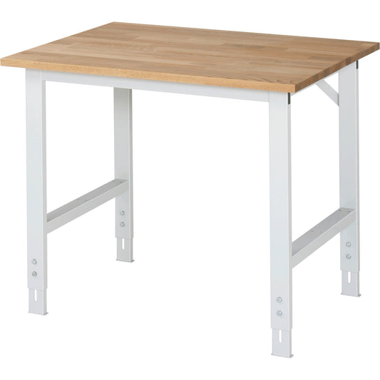 RAU Arbeitstisch Tom 1.000 x 760-1.080 x 800 mm (B x H x T)