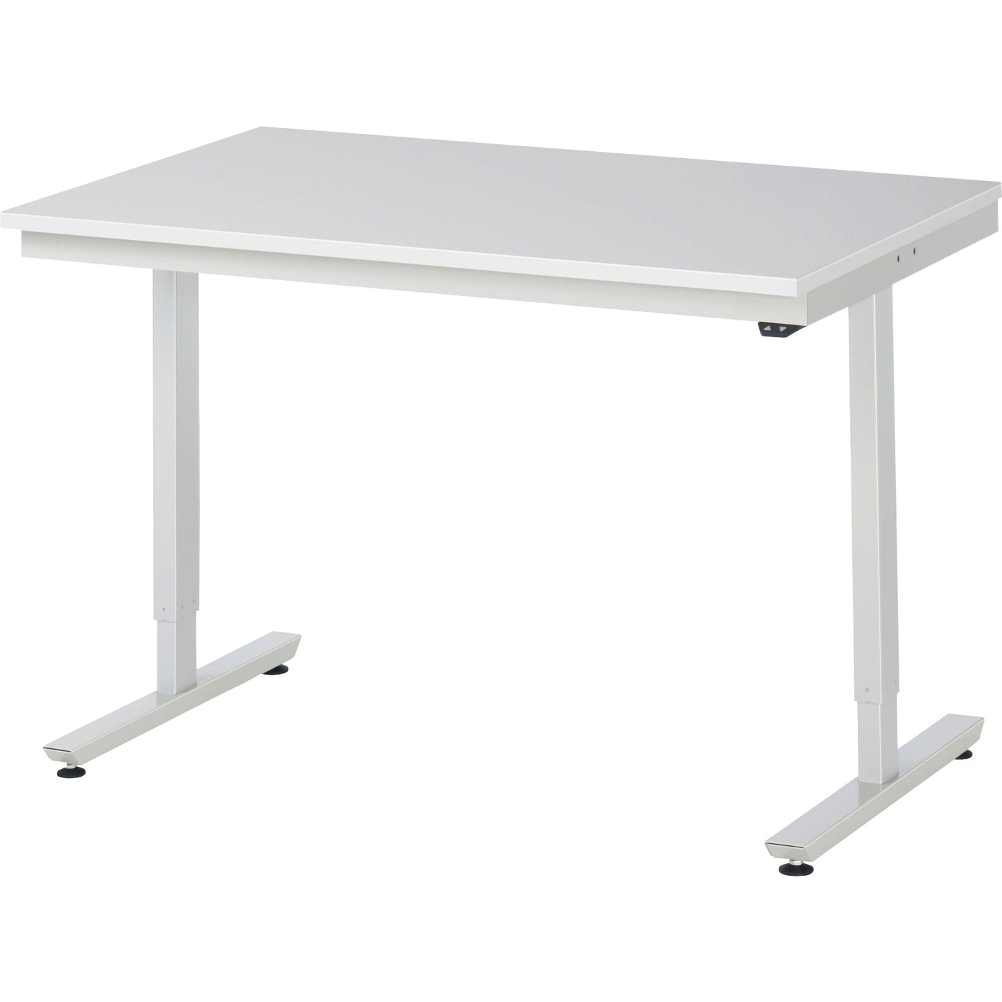 RAU Arbeitstisch Adlatus 150 1.250 x 720-1.120 x 800 mm (B x H x T) lichtgrau
