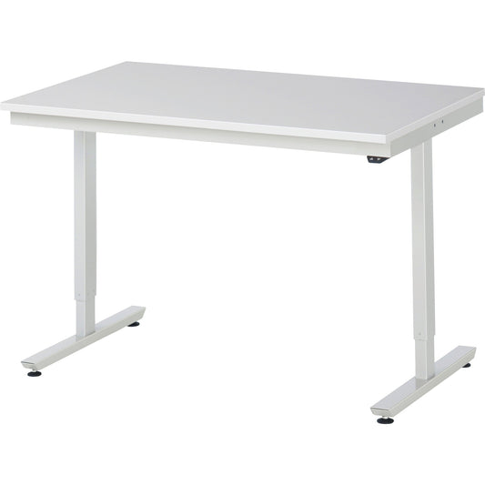 RAU Arbeitstisch Adlatus 150 1.250 x 720-1.120 x 800 mm (B x H x T) lichtgrau