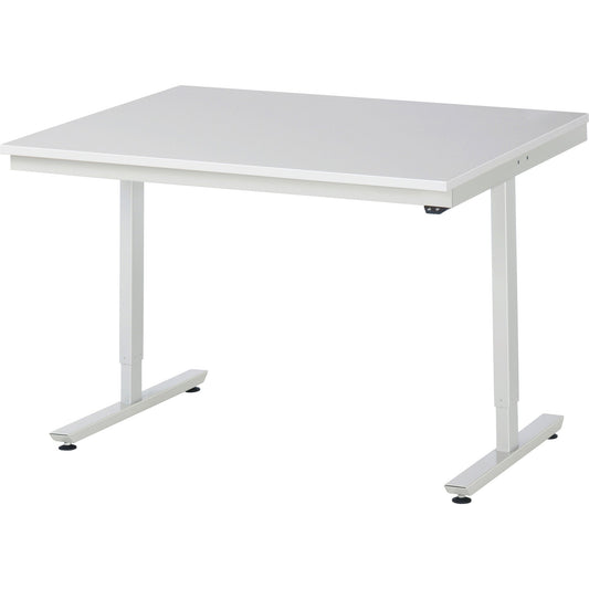 RAU Arbeitstisch Adlatus 150 1.250 x 720-1.120 x 1.000 mm (B x H x T) lichtgrau