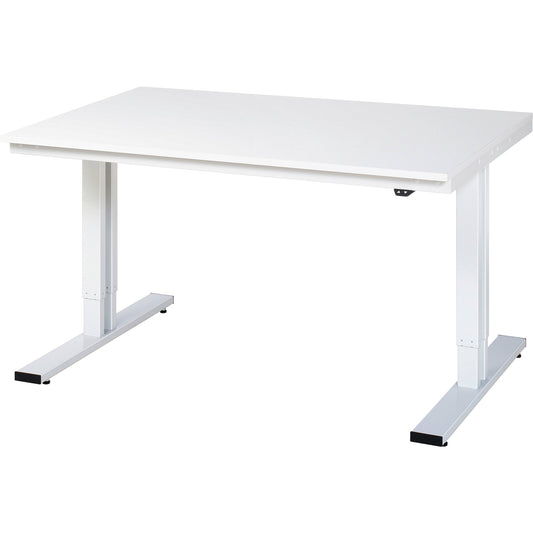 RAU Arbeitstisch Adlatus 300 1.500 x 720-1.120 x 1.000 mm (B x H x T) lichtgrau