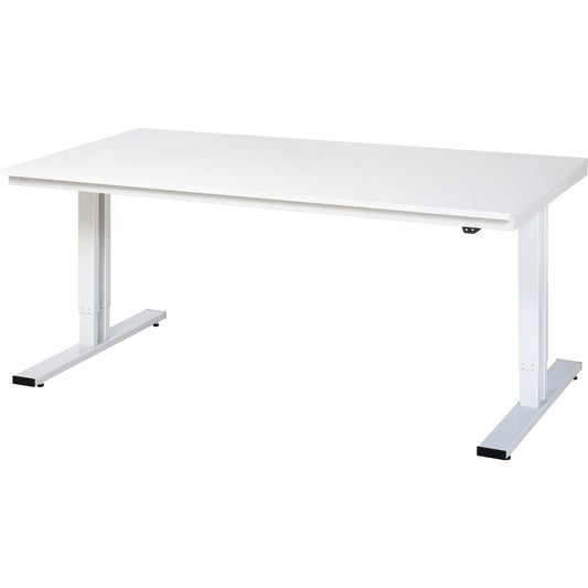 RAU Arbeitstisch Adlatus 300 2.000 x 720-1.120 x 1.000 mm (B x H x T) lichtgrau