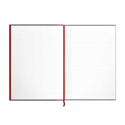 Oxford Notizbuch Black n' Red DIN A4 liniert schwarz/rot 96 Bl.