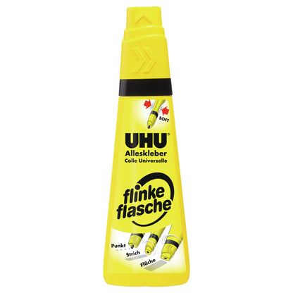 UHU® Alleskleber flinke flasche auswaschbar nachfüllbar 90g