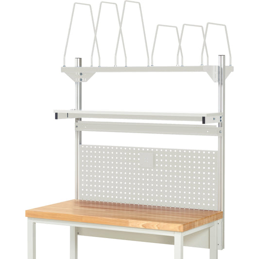 RAU Werkzeugwand 03 1.250 x 1.130 x 350 mm (B x H x T) Stahl, pulverbeschichtet lichtgrau