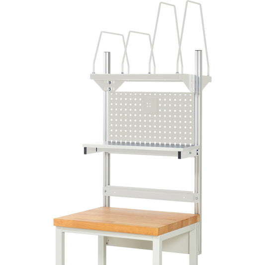 RAU Werkzeugwand 03 750 x 1.130 x 350 mm (B x H x T) Stahl, pulverbeschichtet lichtgrau