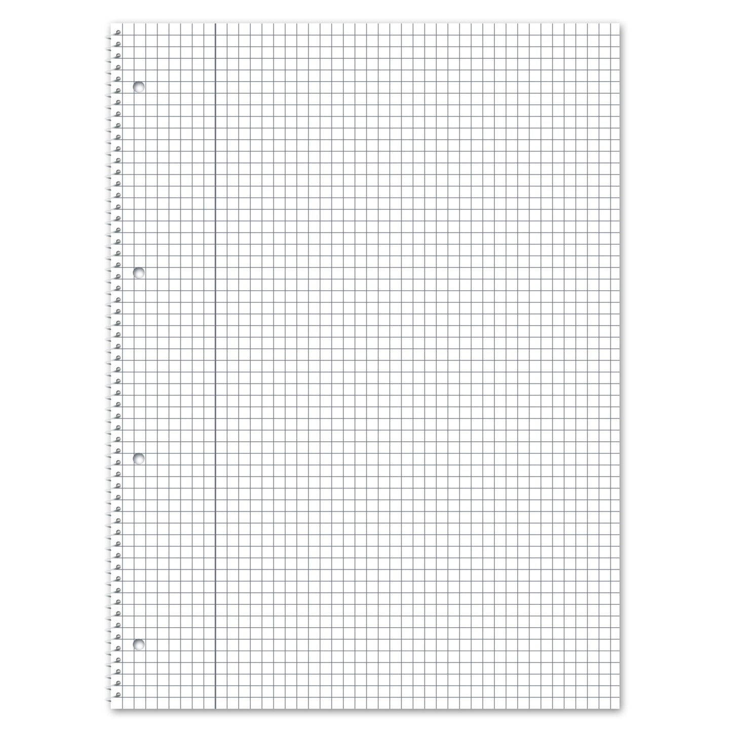 Staufen Collegeblock Twice 2in1 DIN A4 liniert/kariert 70g/m² mehrfarbig 80 Bl.