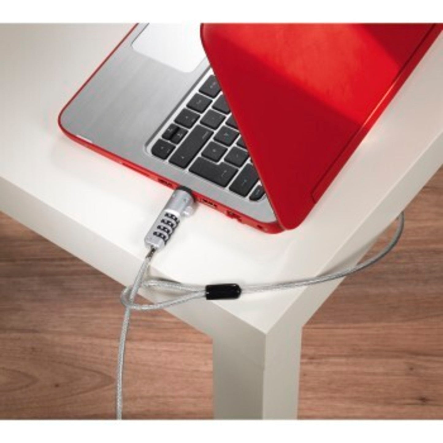 Hama Notebookschloss USB 1,8m Zahlenschloss Carbonstahl
