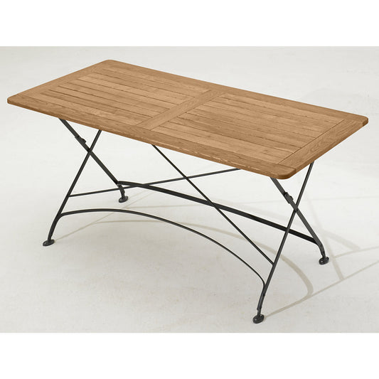 memo Gartentisch Maja 160 x 73 x 80 cm (B x H x T) nicht wetterfest Robinie, lasiert