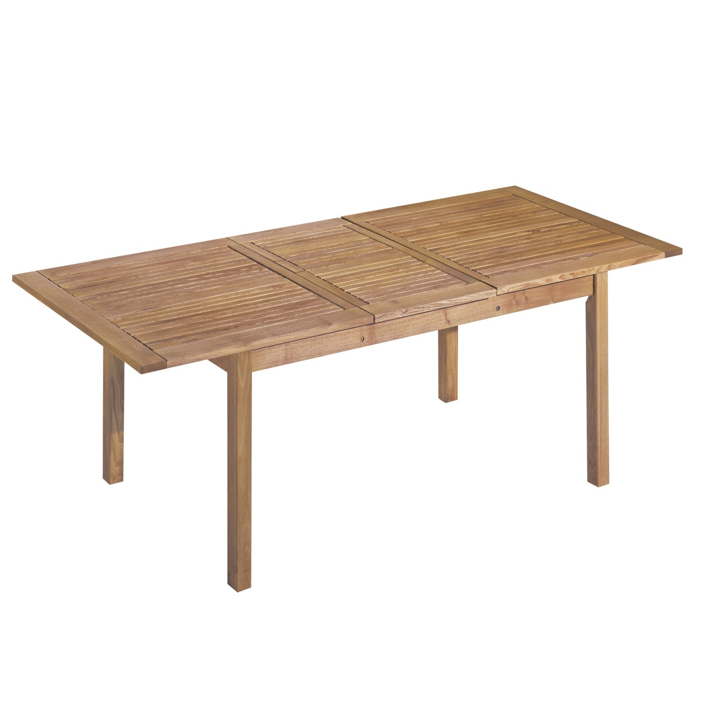 memo Gartentisch Enya 170/220 x 75 x 90 cm (B x H x T) wetterfest Robinie, lasiert natur