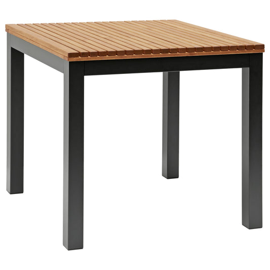 memo Gartentisch Berrissimo 80 x 77 x 80 cm (B x H x T) wetterfest Robinie, lasiert