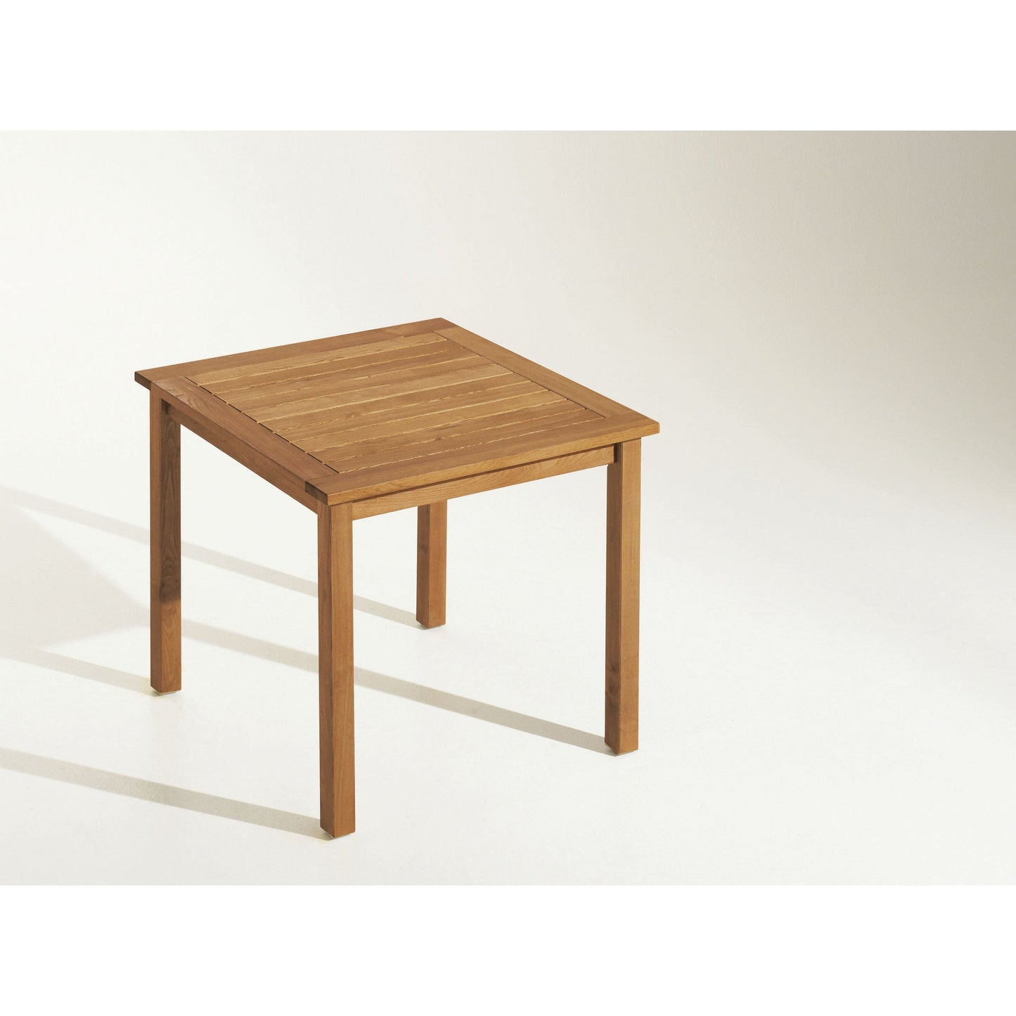 memo Gartentisch Cansa 90 x 75 x 90 cm (B x H x T) wetterfest Robinie, lasiert natur
