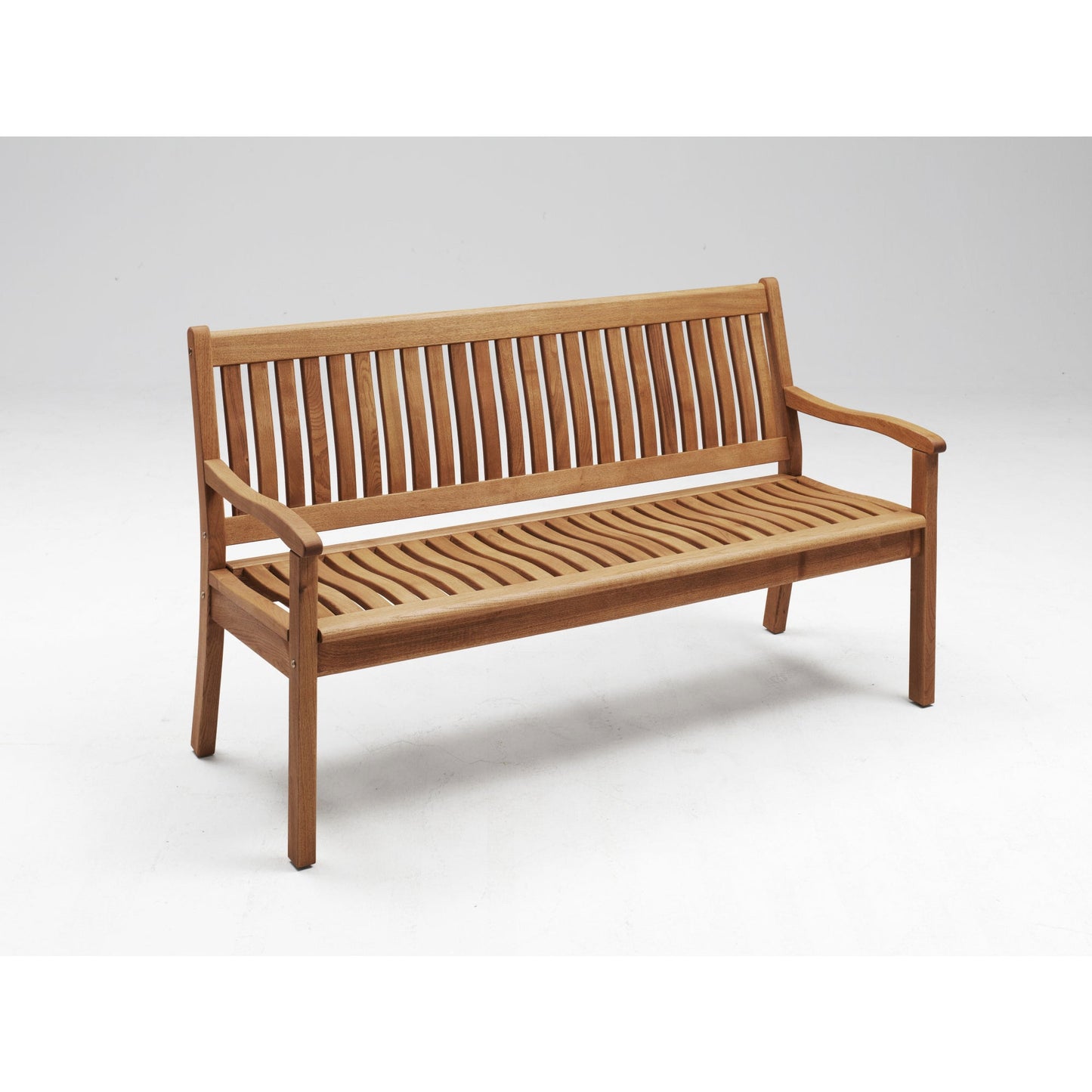 memo Gartenbank Cansa 156 x 90 x 62 cm (B x H x T) wetterfest Robinie, lasiert natur