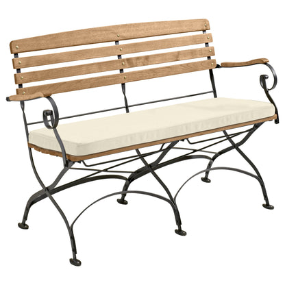 memo Gartenauflage Breite des Sitzes: 120cm Tiefe der Sitzfläche: 42,5cm 100 % Polyester natur