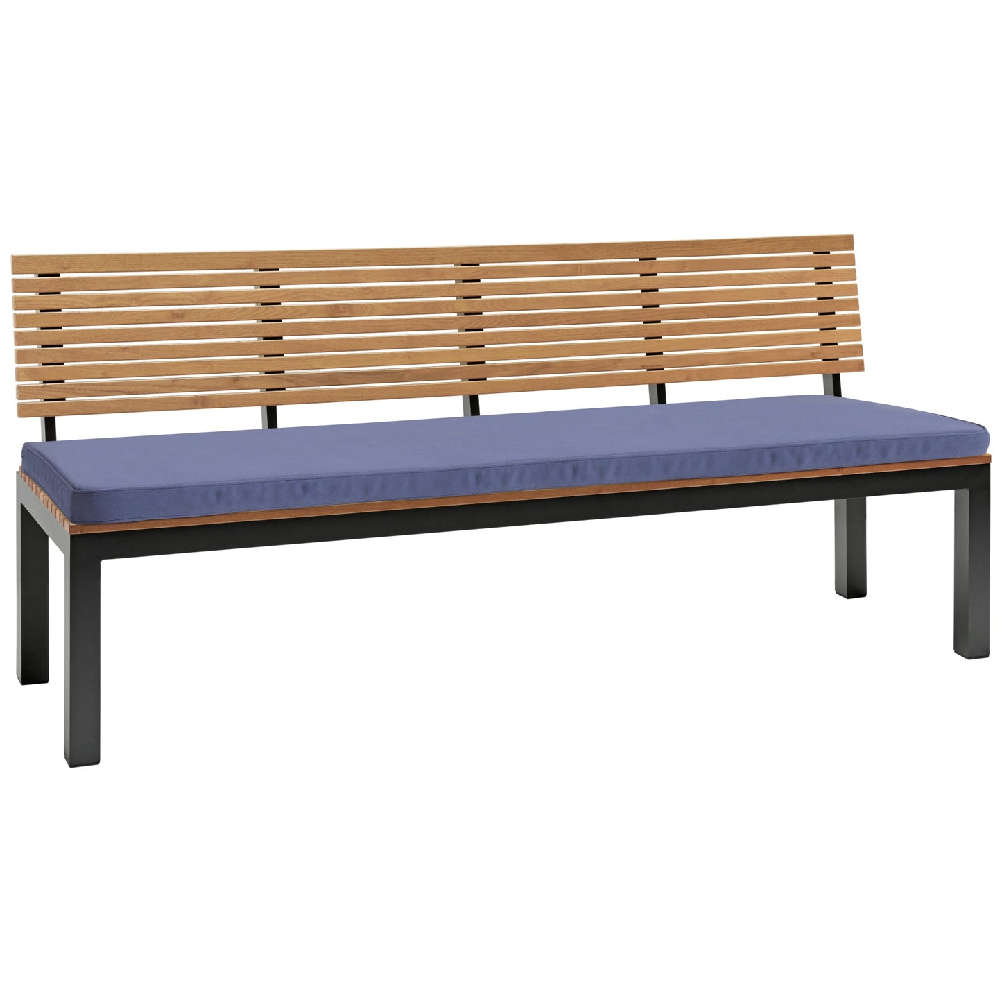 memo Gartenauflage Breite des Sitzes: 180cm Tiefe der Sitzfläche: 45cm 100 % Polyester blau