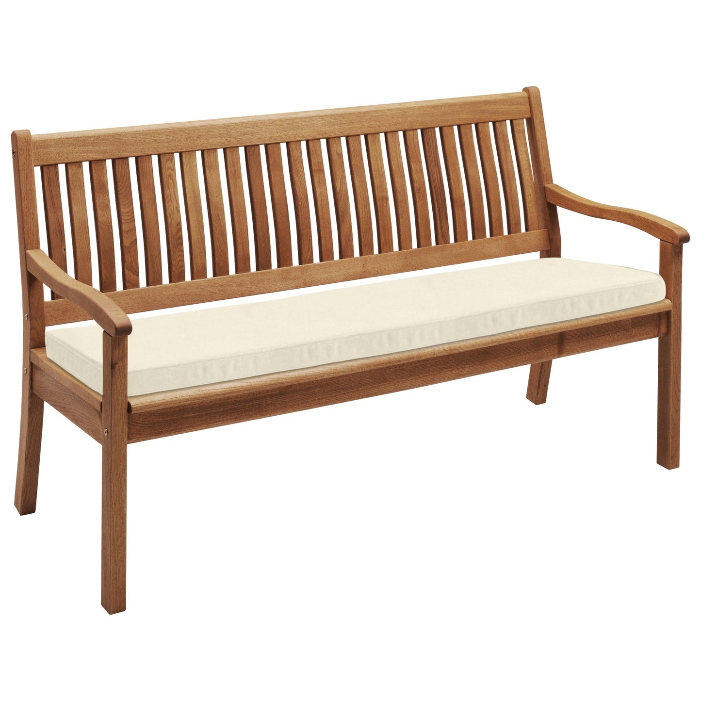 memo Gartenauflage Breite des Sitzes: 150cm Tiefe der Sitzfläche: 50cm 100 % Polyester natur