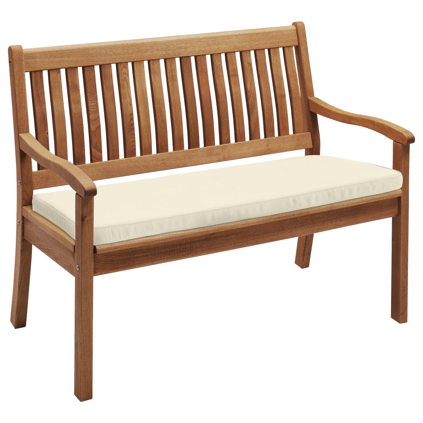 memo Gartenauflage Breite des Sitzes: 130cm Tiefe der Sitzfläche: 50cm 100 % Polyester natur