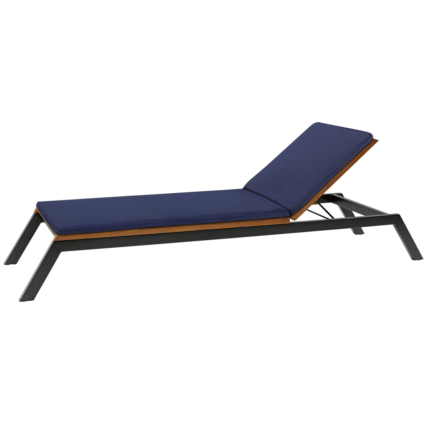 memo Gartenauflage Breite des Sitzes: 54cm Tiefe der Sitzfläche: 220cm 100 % Polyester blau