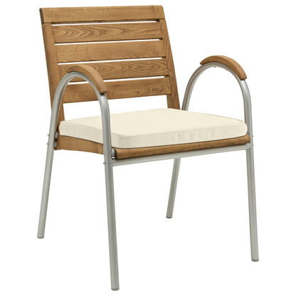 memo Gartenauflage Sitzkissen Breite des Sitzes: 50cm Tiefe der Sitzfläche: 47cm 100 % Polyester natur