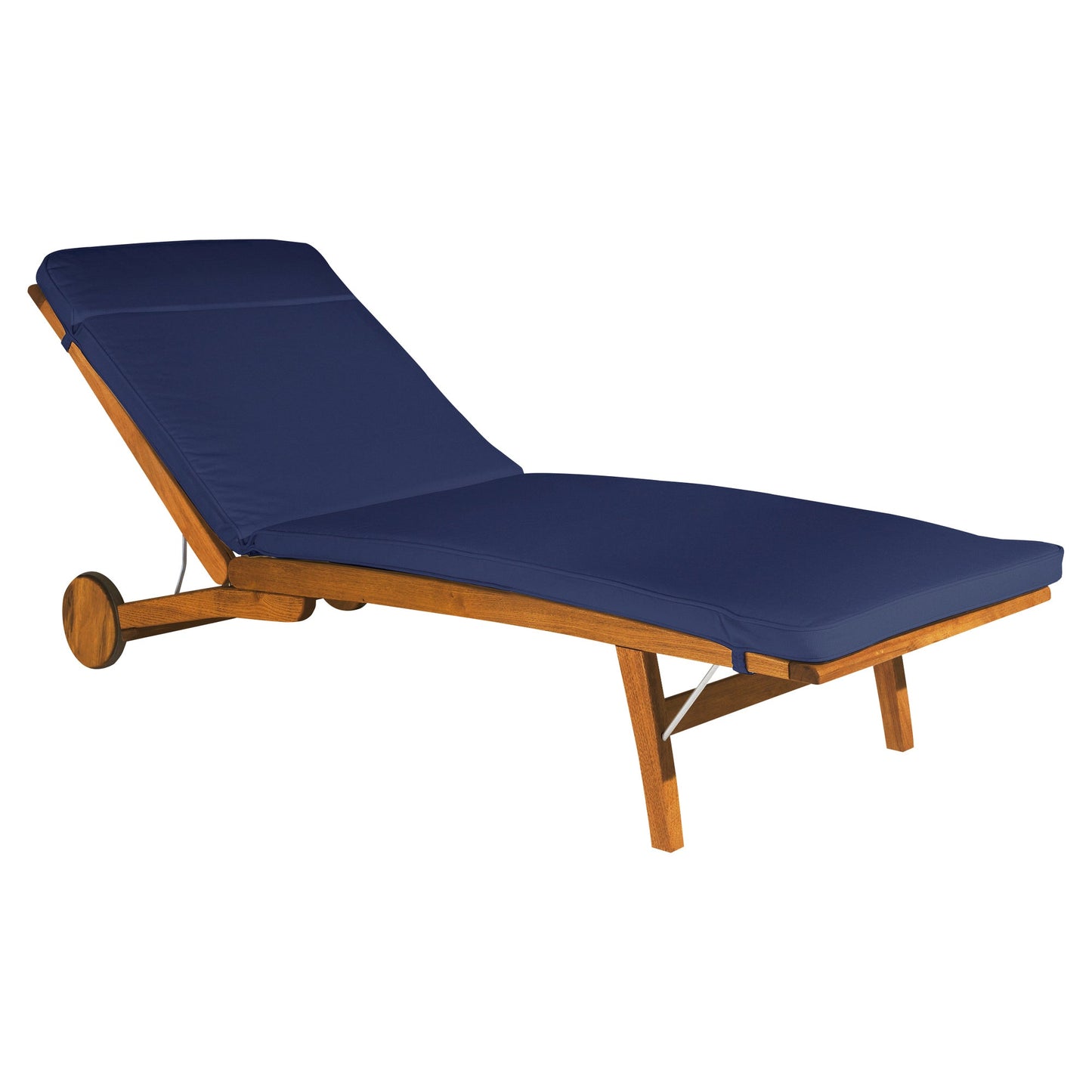 memo Gartenauflage Breite des Sitzes: 58cm Tiefe der Sitzfläche: 125cm Höhe der Rückenlehne: 75cm 100 % Polyester blau