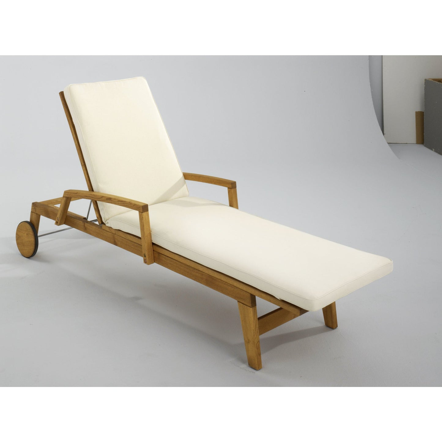 memo Gartenauflage Breite des Sitzes: 58cm Tiefe der Sitzfläche: 125cm Höhe der Rückenlehne: 75cm 100 % Baumwolle natur