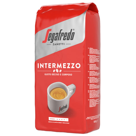Segafredo Zanetti Kaffee Intermezzo ganze Bohne 1.000 g/Pack.