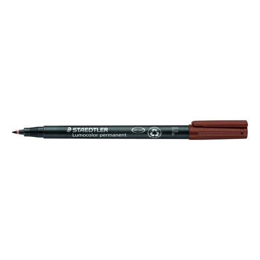 STAEDTLER® Folienstift Lumocolor® permanent 318 0,6mm braun nicht dokumentenecht