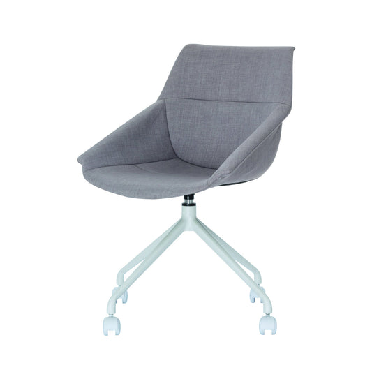 Paperflow Drehsessel LUGE 55,5 x 84 x 58 cm (B x H x T) 100 % Polyester grau