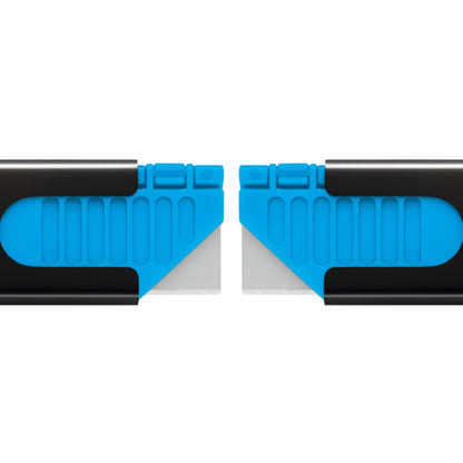 MARTOR Sicherheitsmesser SECUNORM HANDY Mehrweg 39mm 8,5mm Bandstahl schwarz/cyan