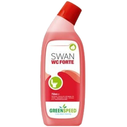 GREENSPEED Sanitärentkalker Swan WC Forte Flasche 25 % Kunststoff, recycelt, 75 % Plantplastic 0,75l