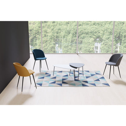 Paperflow Beistelltisch LAZY 605 x 450 x 500 cm (B x H x T) MDF weiß