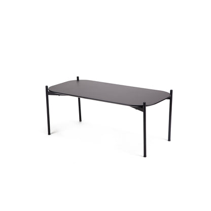 Paperflow Beistelltisch MEET 1.000 x 400 x 500 mm (B x H x T) MDF schwarz