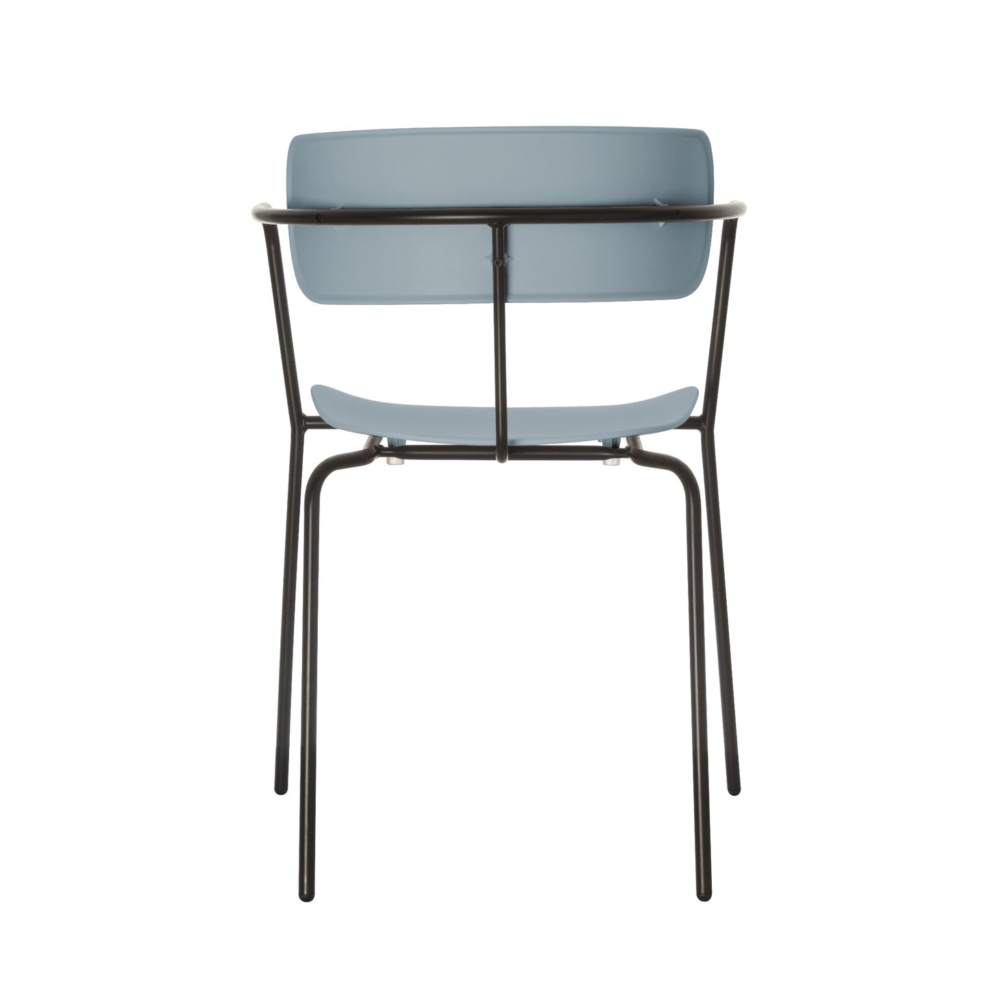 Paperflow Besucherstuhl Bistro Polypropylen blau 2 St./Pack.