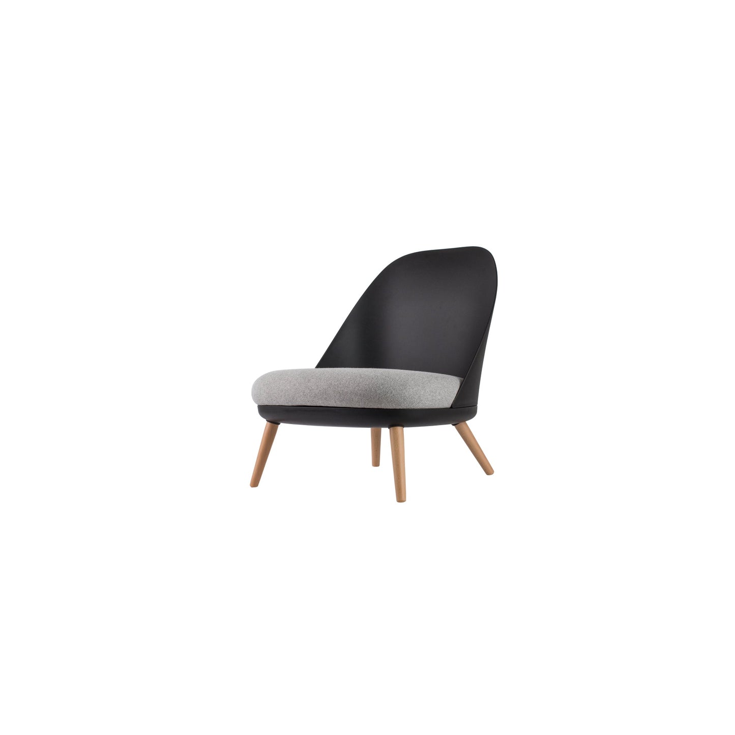 Paperflow Sessel COCOON 70 x 75,5 x 65,5 cm (B x H x T) schwarz