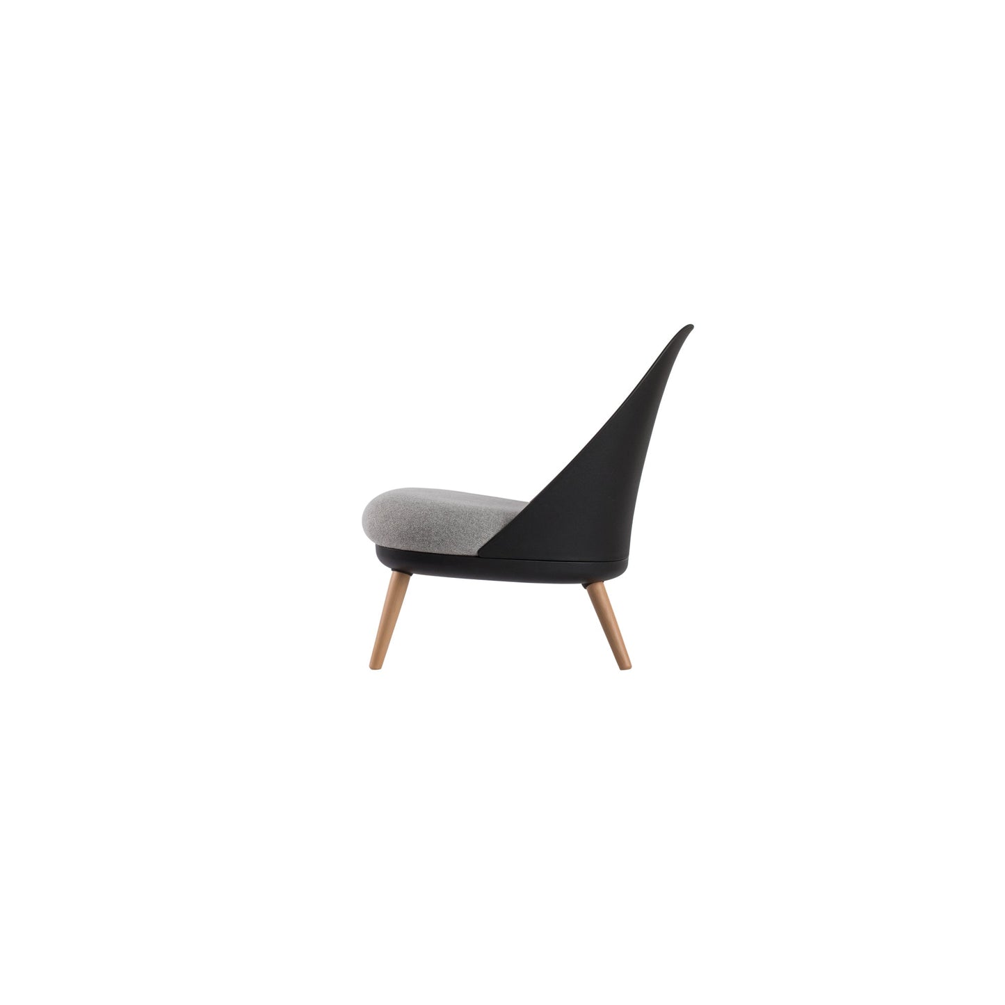 Paperflow Sessel COCOON 70 x 75,5 x 65,5 cm (B x H x T) schwarz