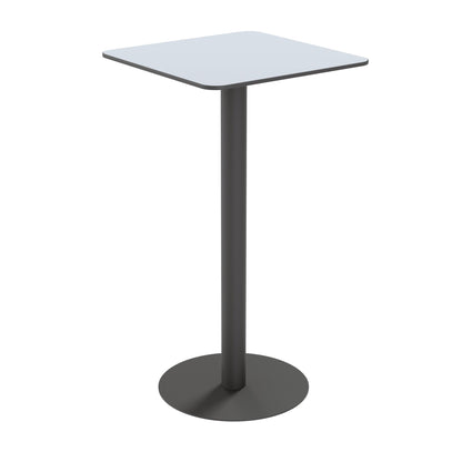 Paperflow Stehtisch CROSS 600 x 1.100 x 600 mm (B x H x T) HPL grau