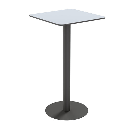 Paperflow Stehtisch CROSS 600 x 1.100 x 600 mm (B x H x T) HPL grau